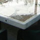 Coloured marble patchwork table Coloured marble patchwork table