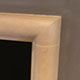 Ancaster white surround with antique black granite hearth