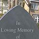 Engraved by hand in Welsh slate Engraved by hand in Welsh slate