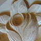 Floral Carving in Portland stone Floral Carving in Portland stone