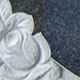 Hand-carved in Dark Grey Granite Hand-carved in Dark Grey Granite