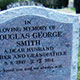 Memorial in Honed Paradiso granite with rustic edges Memorial in Honed Paradiso granite with rustic edges