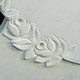 Rose carving in White marble Rose carving in White marble