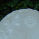 Rustic headstone with sunflower carving in Yorkstone Rustic headstone with sunflower carving in Yorkstone